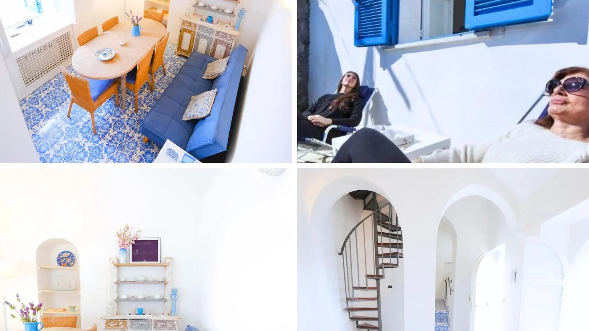 La Saracena-Traditional Amalfi Villa With Sea View Lägenhet